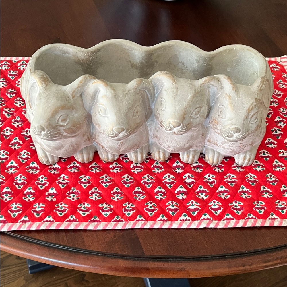 Anthropologie Bunny Planter - Reserved for Kathleen